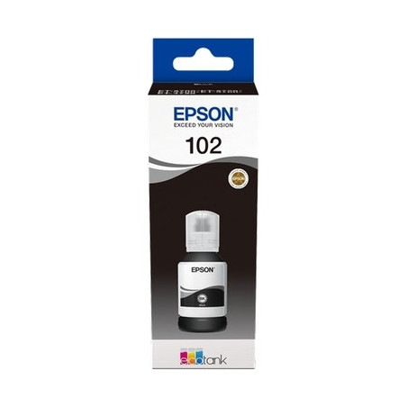 102 - Flacon d'Encre Marque Epson C13T03R140 - noir