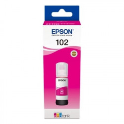 Epson 102 - Recharge d'encre marque C13T03R340 - Magenta