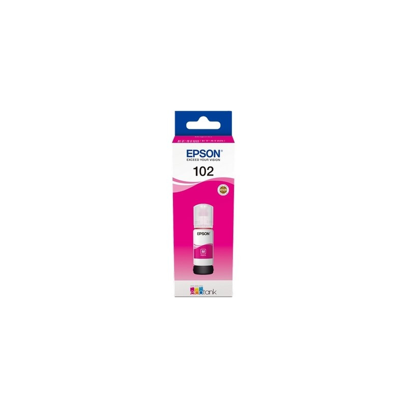 Epson 102 - Recharge d'encre marque C13T03R340 - Magenta