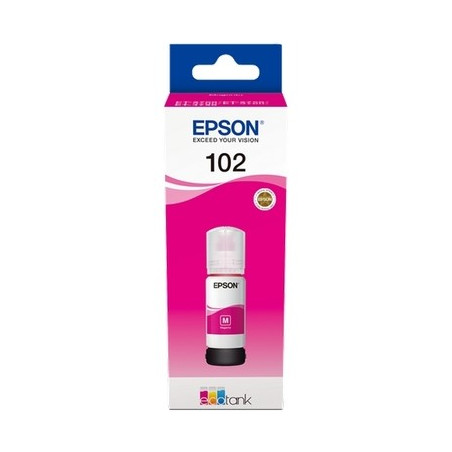 102 - Flacon d'Encre Marque Epson C13T03R340 - Magenta