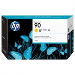 90 - Cart. Encre Marque Hp C5065A - Jaune