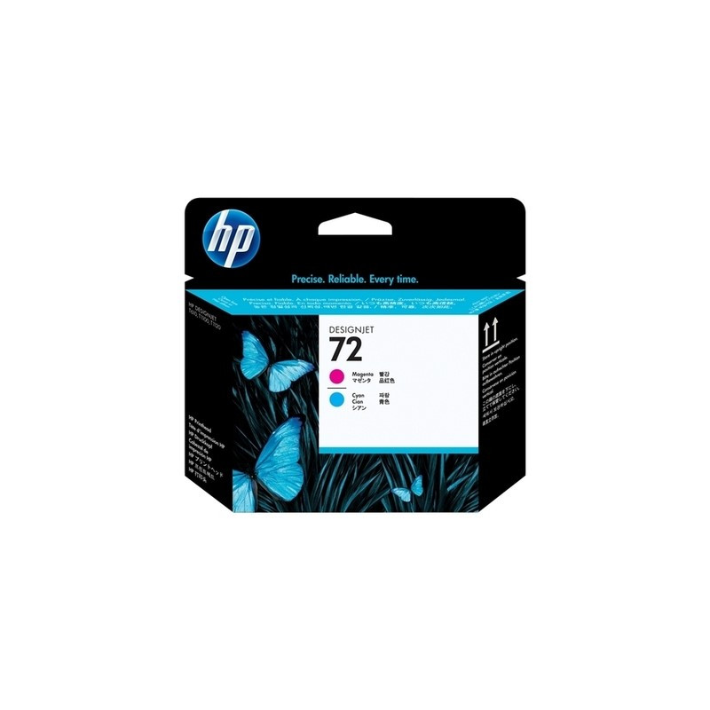 72 - Cart. Encre Marque Hp C9383A - Cyan & Magenta