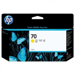 70 - Cart. Encre Marque Hp C9454A - Jaune