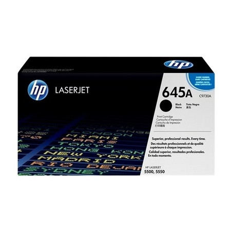 645A - Toner Marque Hp C9730A - Noir