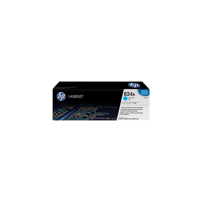 824A - Toner Marque Hp CB381A - Cyan