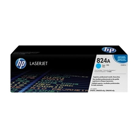 824A - Toner Marque Hp CB381A - Cyan