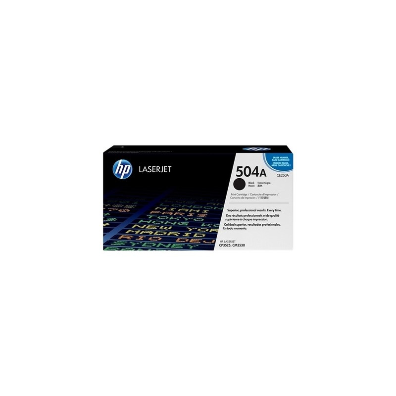504A - Toner Marque Hp CE250A - noir