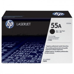 HP 55A - Toner original HP CE255A - Noir
