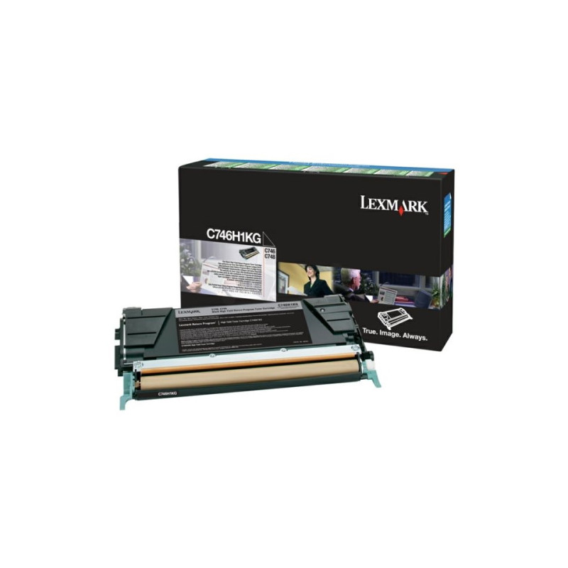 746 - Toner Marque Lexmark C746H1KG - Cyan