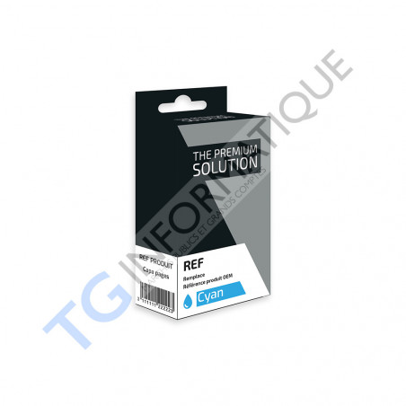 Recharge d'encre compatible Canon GI-50,3403C001 / 51,4546C001 / 40,3400C001 / 41,4543C001 - Cyan