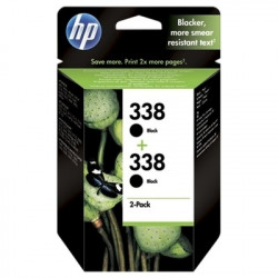 338 - Pack x 2 Cart. Encre Marque Hp CB331EE - Noir