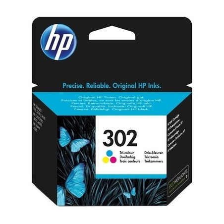 302 - Cart. Encre Marque Hp F6U65AE - Tricolor