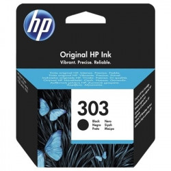 303 - Cart. Encre Marque Hp T6N02AE - noir