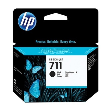 711 - Cart. Encre Marque Hp CZ133A - noir