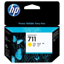 711 - Cart. Encre Marque Hp CZ132A - Jaune