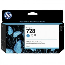 728 - Cart. Encre Marque Hp F9J67A - Cyan