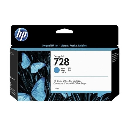 728 - Cart. Encre Marque Hp F9J67A - Cyan