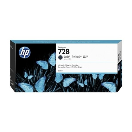 728 - Cart. Encre Marque Hp F9J68A - Noir mate