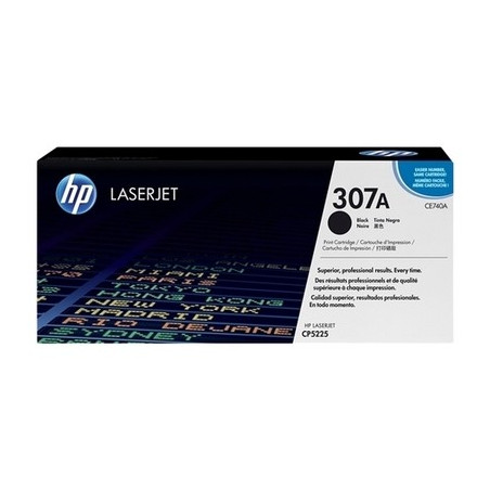 Hp 307A - Toner original Hp CE740A - Noir