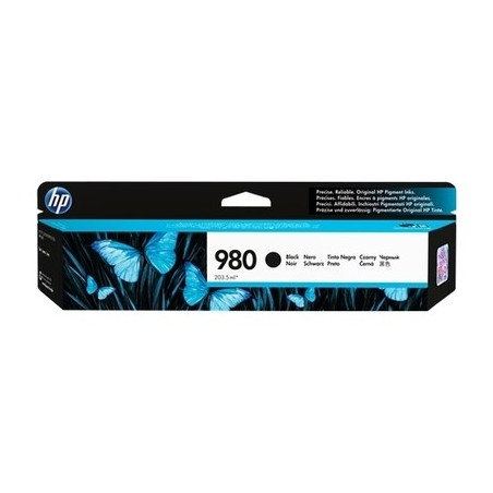 980 - Cart. Encre Marque Hp D8J10A - noir