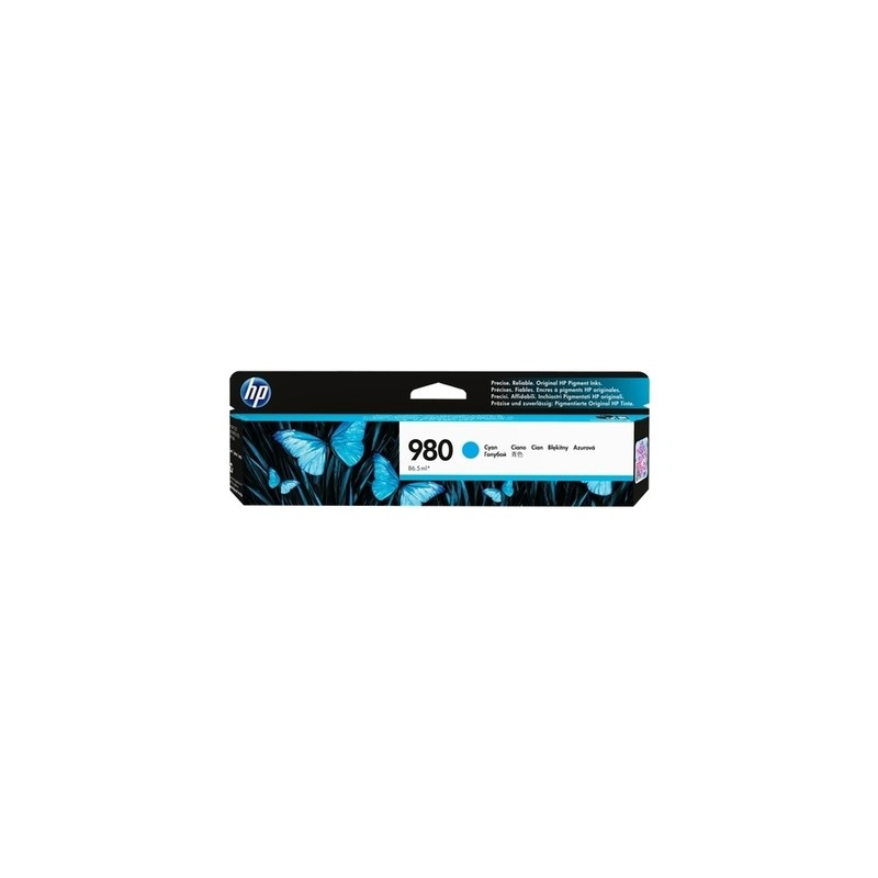 980 - Cart. Encre Marque Hp D8J07A - Cyan