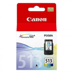 513 - Cart. Encre Marque Canon CL513, 2971B001 - Tricolor