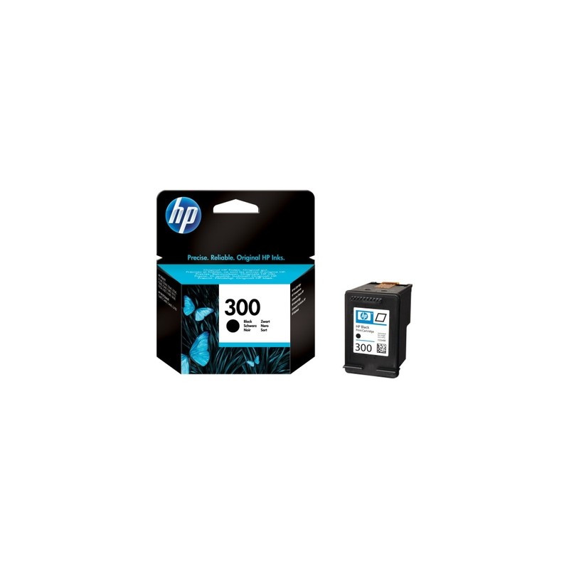 300 - Cart. Encre Marque Hp CC640EE - noir