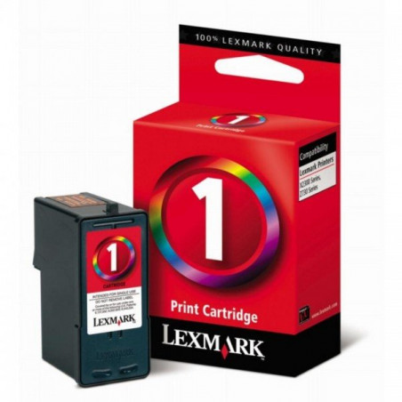 1 - Cart. Encre Marque Lexmark 18CX781 - Tricolor