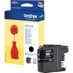 121 - Cart. Encre Marque Brother LC121BK - noir