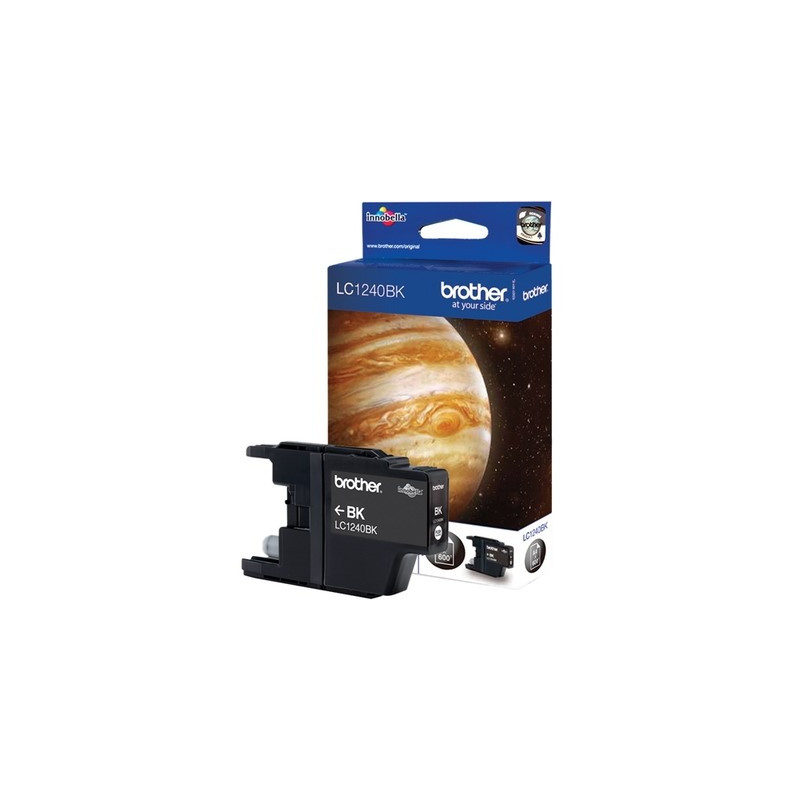 1240 - Cart. Encre Marque Brother LC1240BK - noir