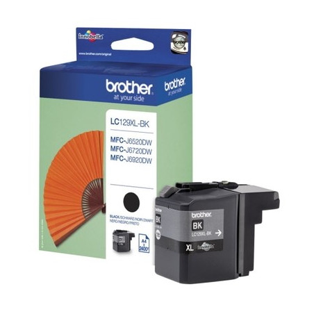 129XLBK - Cart. Encre Marque Brother LC129XLBK - noir