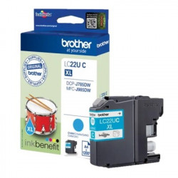 22UC - Cart. Encre Marque Brother LC22UC - Cyan