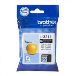 3211BK - Cart. Encre Marque Brother LC3211BK - noir