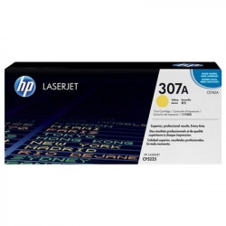 Hp 307A - Toner original Hp CE742A - Jaune