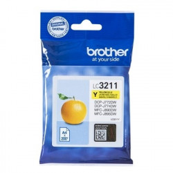 3211Y - Cart. Encre Marque Brother LC3211Y - Jaune