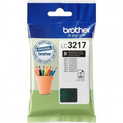 3217BK - Cart. Encre Marque Brother LC3217BK - noir