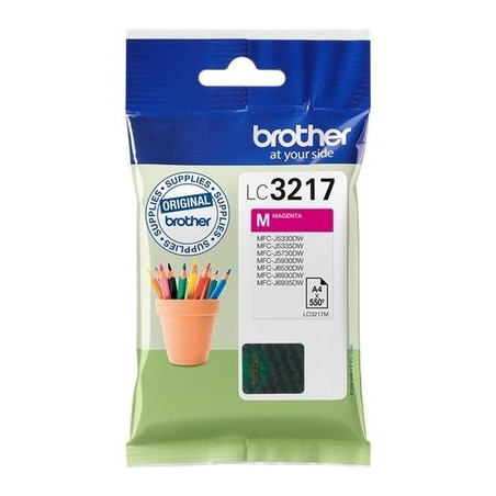 3217M - Cart. Encre Marque Brother LC3217M - Magenta