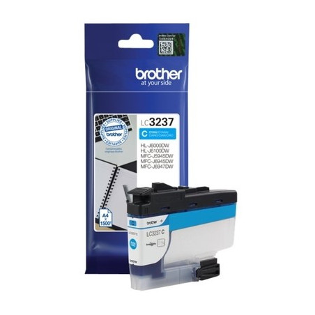 3237C - Cart. Encre Marque Brother LC3237C - Cyan