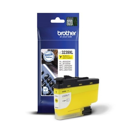 3239XLY - Cart. Encre Marque Brother LC3239XLY - Jaune