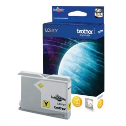 970 - Cart. Encre Marque Brother LC970Y - Jaune