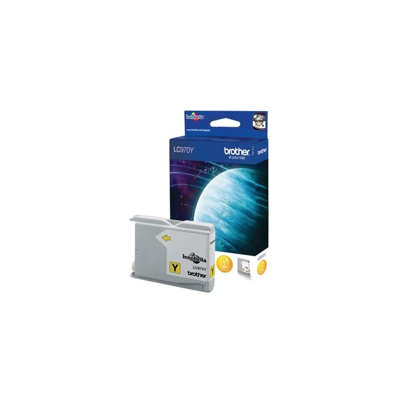 970 - Cart. Encre Marque Brother LC970Y - Jaune