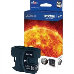 980 - Cart. Encre Marque Brother LC980B - noir