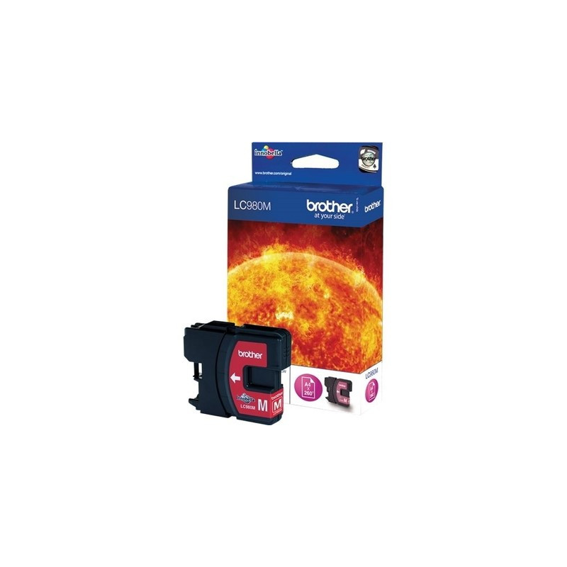 980 - Cart. Encre Marque Brother LC980M - Magenta