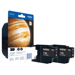 1240 - Pack x 2 Cart. Encre Marque Brother LC1240BKBP2 - noir