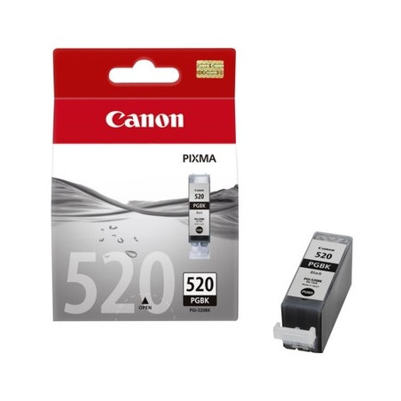 520 - Pack x 2 Cart. Encre Marque Canon PGI-520, 2932B012 - noir