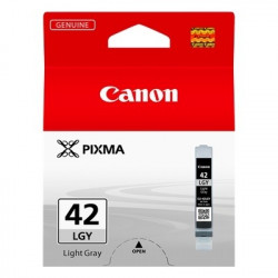 42 - Cart. Encre Marque Canon 6391B001 - Gris clair