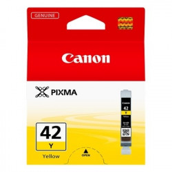 42 - Cart. Encre Marque Canon 6387B001 - Jaune