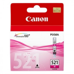 521 - Cart. Encre Marque Canon CLI-521M, 2935B001 - Magenta