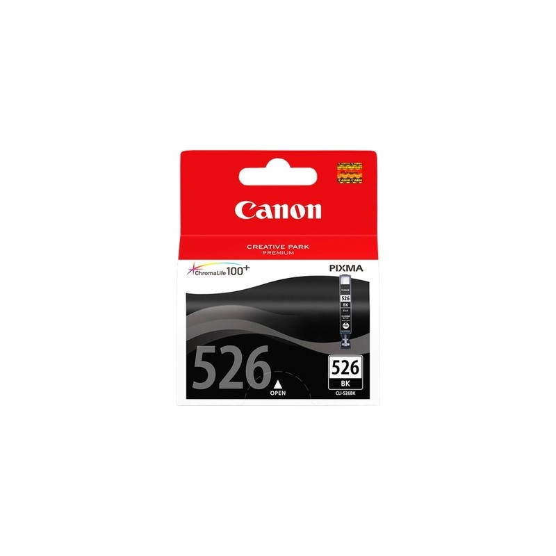 526 - Cart. Encre Marque Canon CLI-526BK, 4540B001 - Photo noir