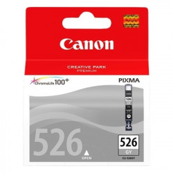 526 - Cart. Encre Marque Canon CLI-526GY, 4544B001 - Gris